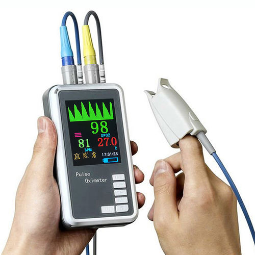 Handgerät-Pulsoximeter - JERRY-II+AA - SHANXI JERRY MEDICAL - kompakt / medizinisch / Bluetooth