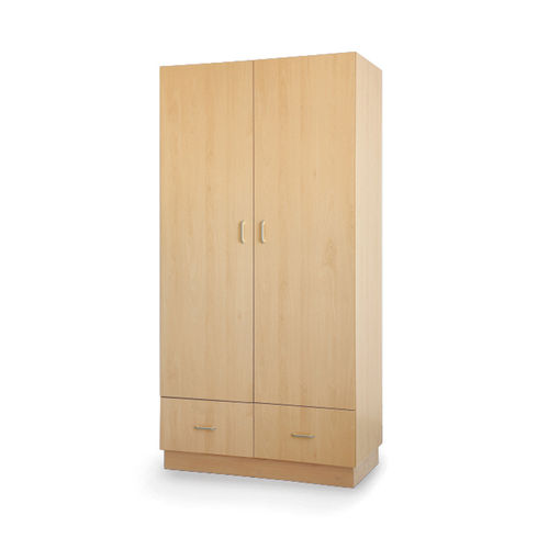 Schrank für Patientenzimmer - 10.AR.1150 - JMS Healthcare Furniture - mit Tür / mit Schublade / beige