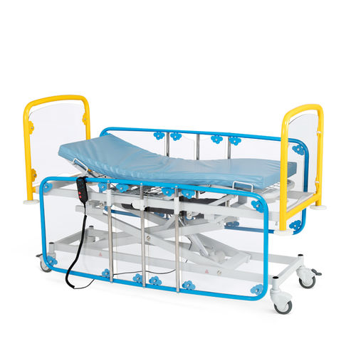 Rollenbett - Angeli - JMS Healthcare Furniture - Krankenhaus / elektrisch / für Kinder