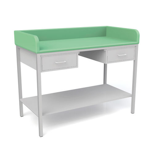 Untersuchungsliege für Kinder - 10.ME.1870 - JMS Healthcare Furniture - manuell / mit fester Höhe / mit Stauraum