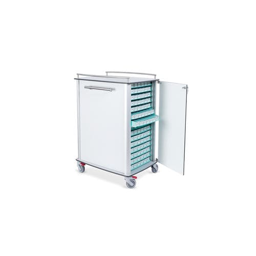 Medizinischer Wagen - 10.CR.1595 - JMS Healthcare Furniture - Medikamente / für Transport / 1 Tür