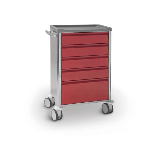 Medizinischer Wagen - 10.CR.1589 - JMS Healthcare Furniture - Mehrzweck / Vielzweck / für Verbandmaterial