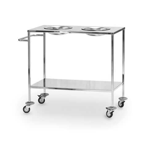 Medizinischer Wagen - 10.MC.7112 - JMS Healthcare Furniture - Mehrzweck / für Transport / Edelstahl