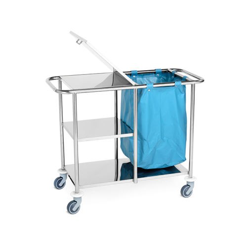 Sackhalterwagen für dreckige Wäsche - 10.CR.1551 - JMS Healthcare Furniture - für saubere Wäsche / medizinisch / Transport