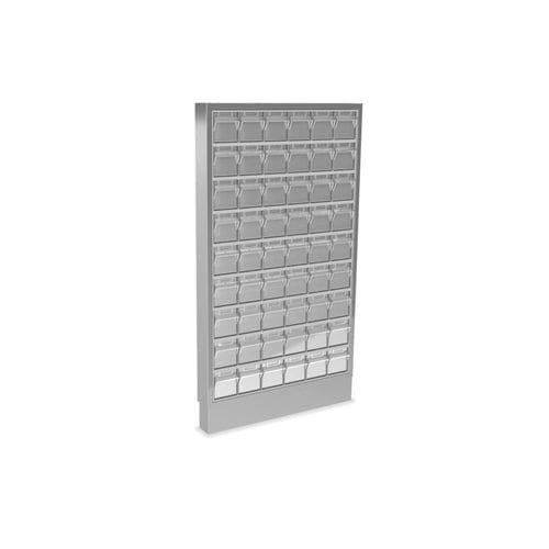 Medikamentenschrank - 10.AR.1135 - JMS Healthcare Furniture - für Krankenhaus / wandmontiert / Edelstahl