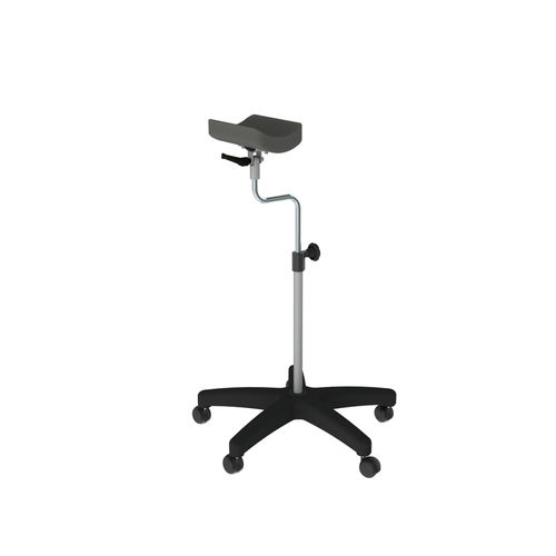 Armstütze für Blutabnahmen - 10.AD.1465 - JMS Healthcare Furniture - für Transfusionszentrum / auf Rollen / Edelstahl