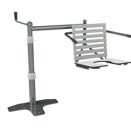 Duschsitz mit Armlehnen - 10.CD.1305 - JMS Healthcare Furniture - Toilette / mit Rückenlehne / hängend