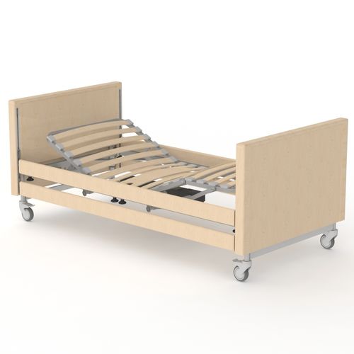 Pflegebett für häusliche Krankenpflege - Stella  - JMS Healthcare Furniture - elektrisch / für Senioren / zusammenklappbar