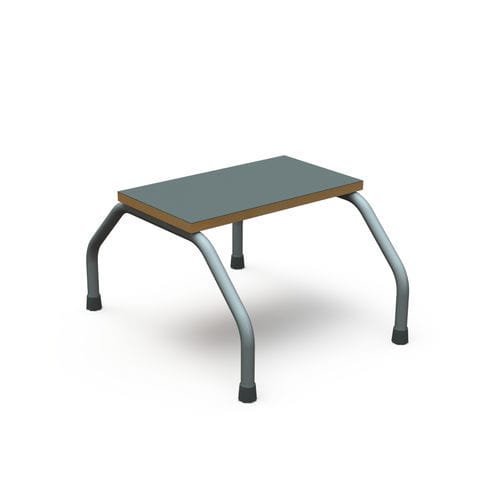 Stufentritt mit 1 Stufe - 10.AD.1432  - JMS Healthcare Furniture - Edelstahl / rutschfest