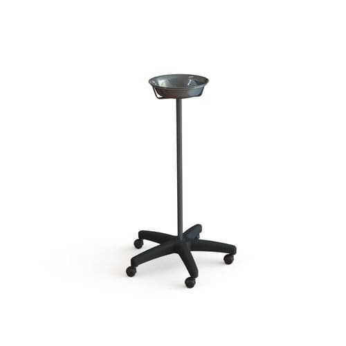 Schalenhalter zur Montage auf Rollwagen - 10.AD.1451 - JMS Healthcare Furniture - Edelstahl
