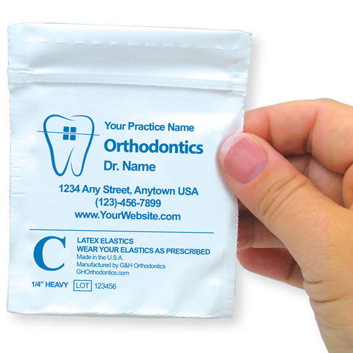 Kieferorthopädisches Gummi / Latex - Private Logo - G&H Orthodontics