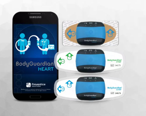 Wearable-Patientenmonitor - BodyGuardian™  Heart - Preventice - EKG / Herzfrequenz / Blutdruckmessung