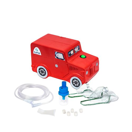 Elektropneumatischer Vernebler - HNK-NBL-CAR - Hünkar Ecza ve Medikal - für Kinder / Handgerät / mit Kompressoren