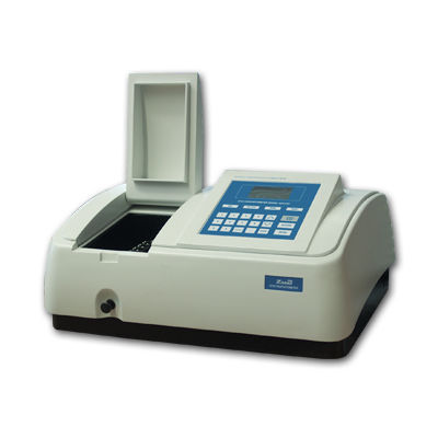 UV-sichtbares Spektralphotometer - 4251/50 - Auxilab S.L. - mit einfachem Strahl / Wolfram / Tisch