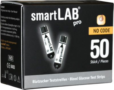 Teststreifen für Diabetes - smartLAB pro - SmartLAB - Blutzucker / Plasma / Vollblut