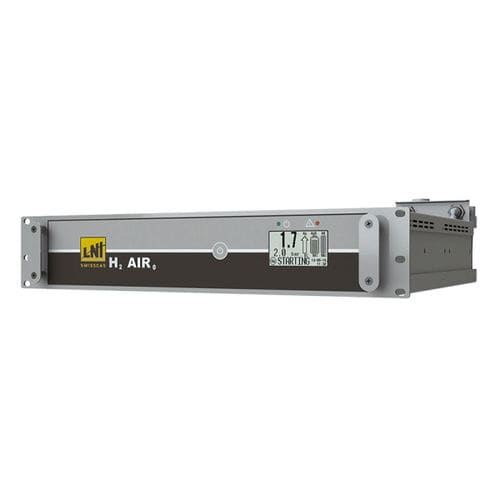 Kombinierter Gasgenerator - HGA RACK 2U BASIC (SX 3080) - lniswissgas - Luft / Wasserstoff / für Gaschromatographie