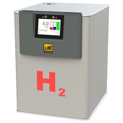 Hochreiner Wasserstoffgenerator - HG KUBE V2 - lniswissgas - Labor / kompakt / modular
