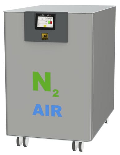 Kombinierter Gasgenerator - NGA SIRIO - lniswissgas - Stickstoff / Luft / Ultrahochreinheit