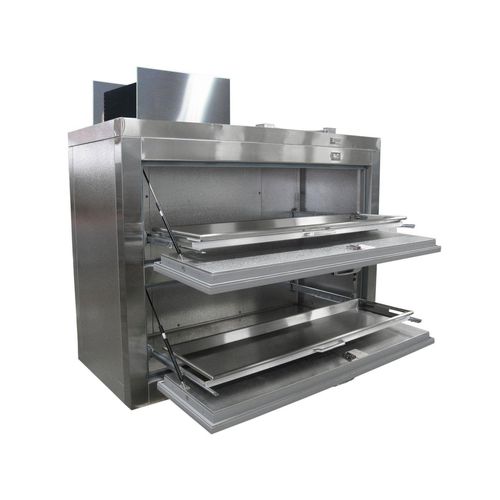 Leichenkühlzelle / 2 Körper - 1036-R116 - Mortech Manufacturing - mit Frontöffnung