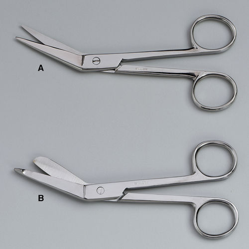 Verbandsschere - 30371 - Embalmers Supply Company - für Humanmedizin / gebogen