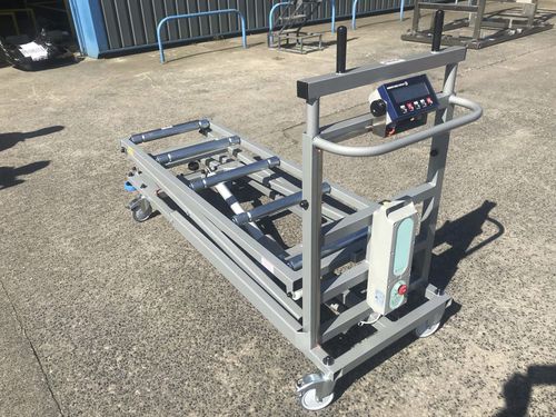 Wagen zur Einbalsamierung - HET - Kenyon - Edelstahl / elektrisch / hydraulisch