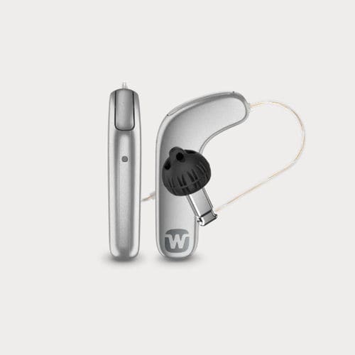 RIC-Hörgerät - SmartRIC R D - Widex - wiederaufladbar / mit Bluetooth® / schwarz