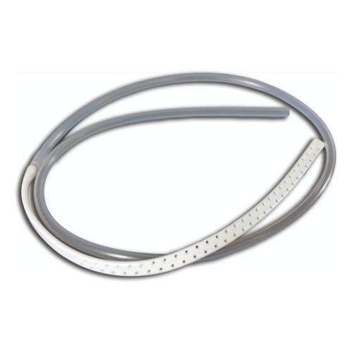 Rohr für Drainage - 123030105C02 - Securmed - Silikon / flach / transparent