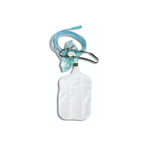 Hochkonzentrierte Sauerstoffmaske - 11914020313 - Securmed - transparent