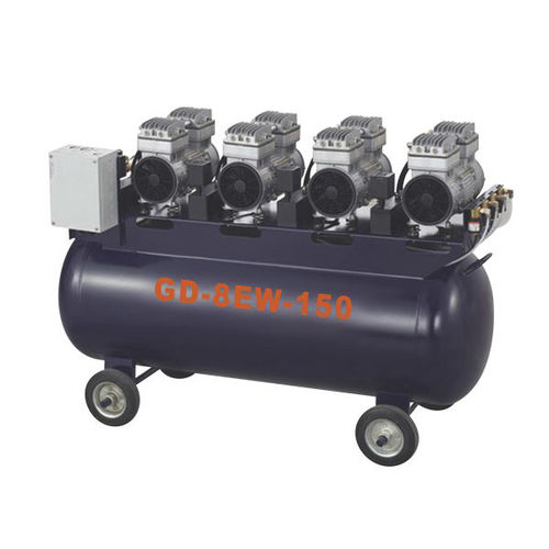 Kompressor für Zahnmedizin - GD-8EW-150 - Foshan Gladent Medical Instrument Co.,Ltd - ölfrei