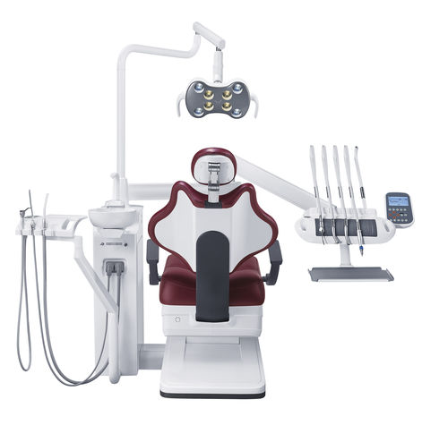 Dentaleinheit mit Monitor - GD-S300A - Foshan Gladent Medical Instrument Co.,Ltd - mit Instrumententräger / mit Licht