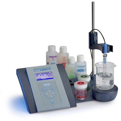 PH-Meter / Labor - Sension+ - HACH LANGE Europe - Tisch / mit Thermometer / mit Leitfähigkeitsmessung