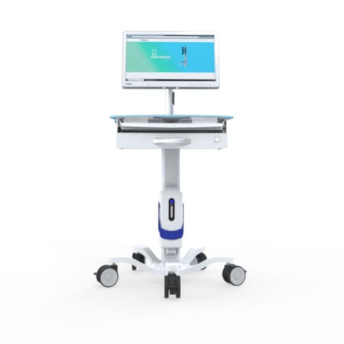Akku-Computerwagen - GeniCart™ - Bytec Healthcare - höhenverstellbarer