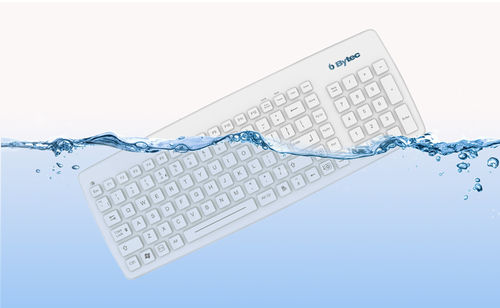 Desinfizierbare medizinische Tastatur - Aqua-Key - Bytec Healthcare - waschbar / USB