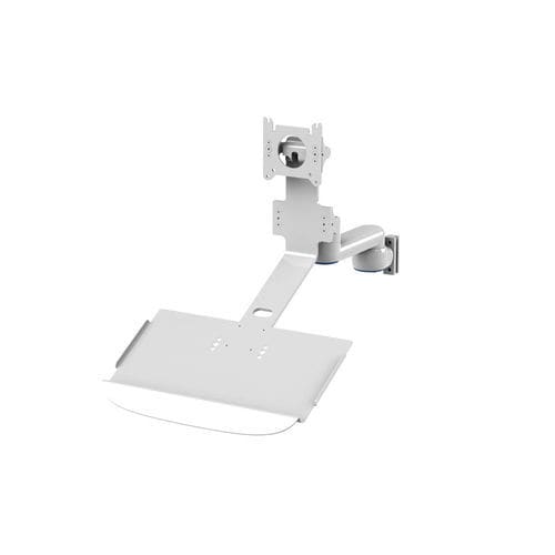 Tragarm für Monitor - V Mount - Bytec Healthcare - für medizinische Zwecke / wandmontiert / mit Tastaturträger
