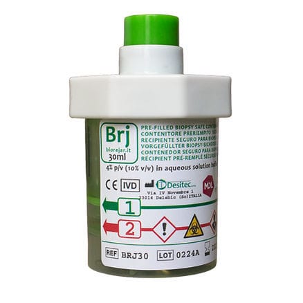 Probenbehälter / histologische Punktion - Biorejar - M.D.L. - für Transport / Lagerung / Gewebe