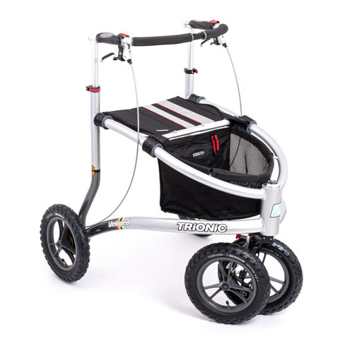 Rollator mit 4 Rädern - Veloped Tour 12er - Trionic - höhenverstellbar