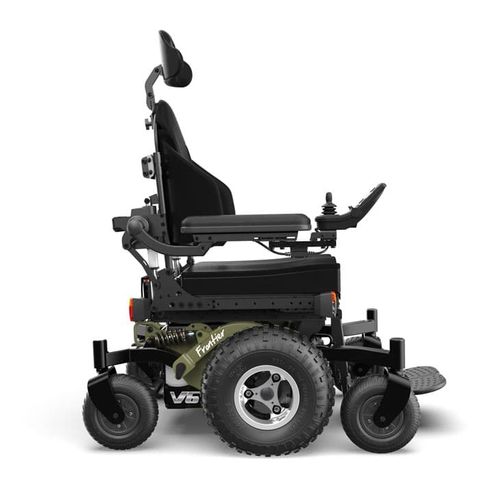 Offroader-Rollstuhl - FRONTIER V6  - Magic Mobility - elektrisch / für den Innenbereich