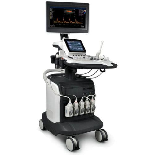 Plattformmontiertes Ultraschallgerät - DUS – 9000 - Advanced Instrumentations - für Multifunktions-Ultraschall / für Ultraschalldiagnostik in Gynäkologie und Geburtshilfe / für bildgebende Ultraschalldiagnostik im Bauch- und Beckenbereich