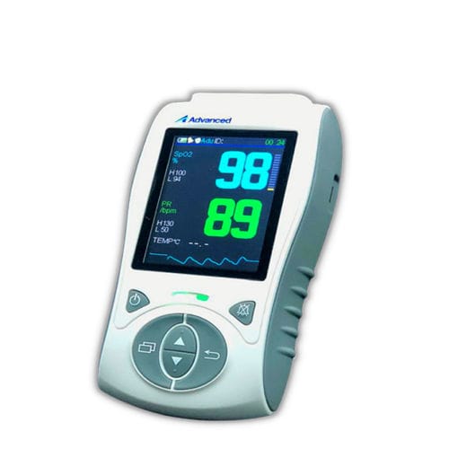 Handgerät-Pulsoximeter - PO – 100B+ - Advanced Instrumentations - medizinisch / batteriebetrieben / mit separatem Sensor