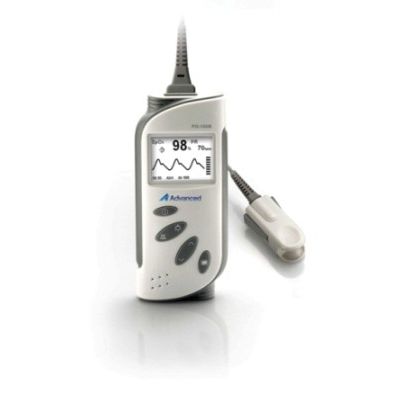 Handgerät-Pulsoximeter - PO-100B - Advanced Instrumentations - medizinisch / batteriebetrieben / mit separatem Sensor