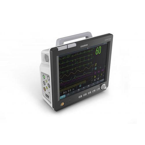 Kompakter Multiparameter-Monitor - OKM 500 - Okuman Medikal Sistemler Anonim Sirketi - tragbar / EKG / TEMP