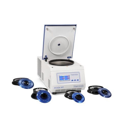 Universal-Mikrozentrifuge - MicroCen MR  - Herolab GmbH Laborgeräte - Labor / Mikro-Hämatokrit / Tisch
