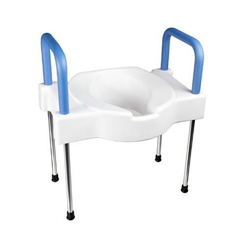 Toilettensitzerhöhung mit Armlehnen - F725881000 - Maddak Inc., a part of SP - höhenverstellbar