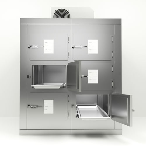 Leichenkühlzelle / 6 Körper - KC62 - Hiplaas - mit Frontöffnung / modular