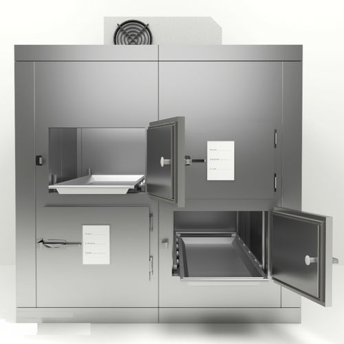 Leichenkühlzelle / 4 Körper - KC42 - Hiplaas - mit Frontöffnung / modular