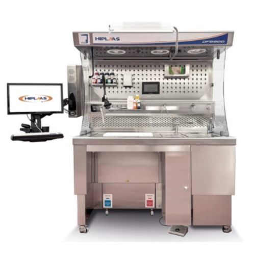 Labor-Arbeitsstation / Makroskopie - DFB900 - Hiplaas - automatisch / für Probenvorbereitung / bodenstehend