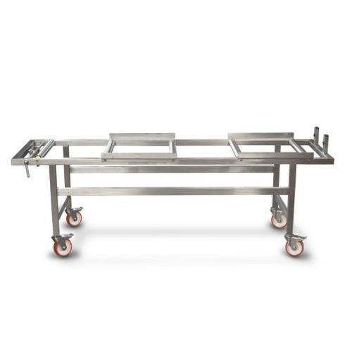 Sargwagen - TRANSCART710-R - Hiplaas - medizinisch / für Transport / Edelstahl