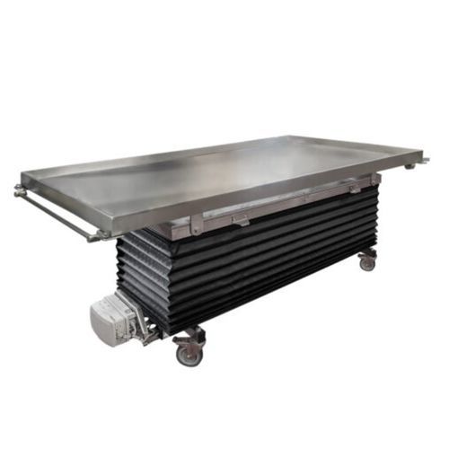 Tisch für Leichen-Präsentation - BODYCART300 - Hiplaas - rechteckig / höhenverstellbar / kippbar
