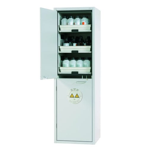 Schrank für Säuren - SL.196.60-4 - Thalheimer Kuehlung - für Alkaline / mit Regal