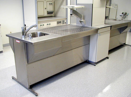 Arbeitstisch - GSU-1500-D - Thalheimer Kuehlung - Labor / rechteckig / Edelstahl
